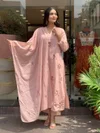 KF 4117 Kalaai Roman Silk Embroidery Kurti With Bottom Dupatta
